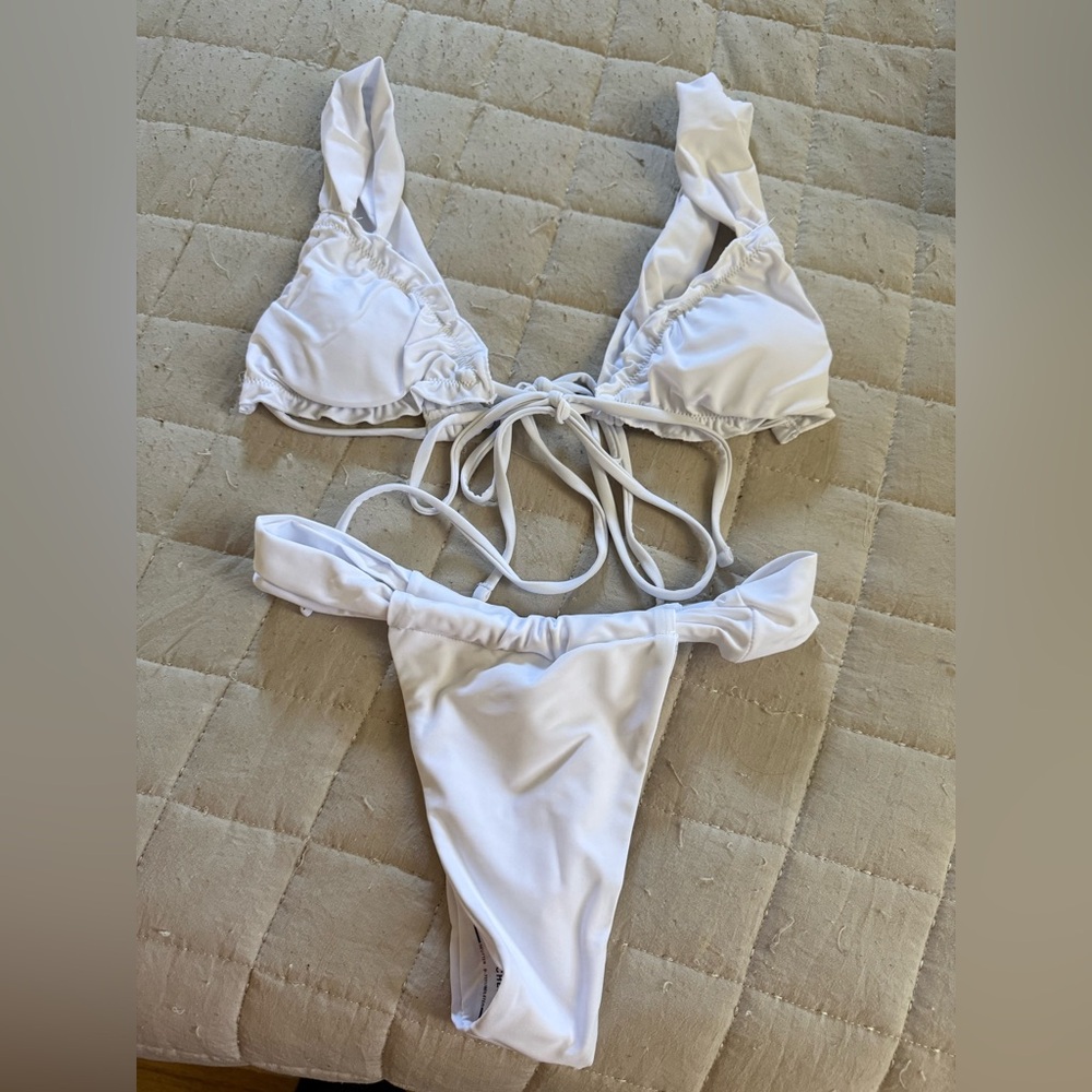 Shein White Bikini